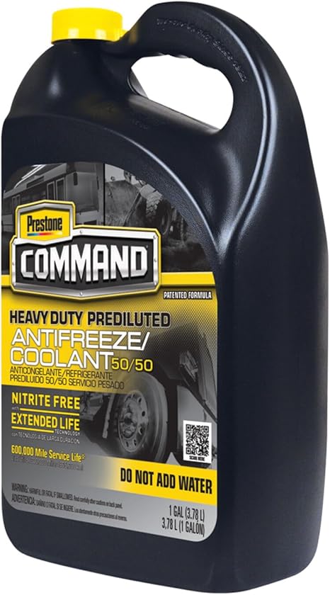 Prestone AFC12100-6PK Command Heavy Duty Nitrate, 1 Gallon (Pack of 6)