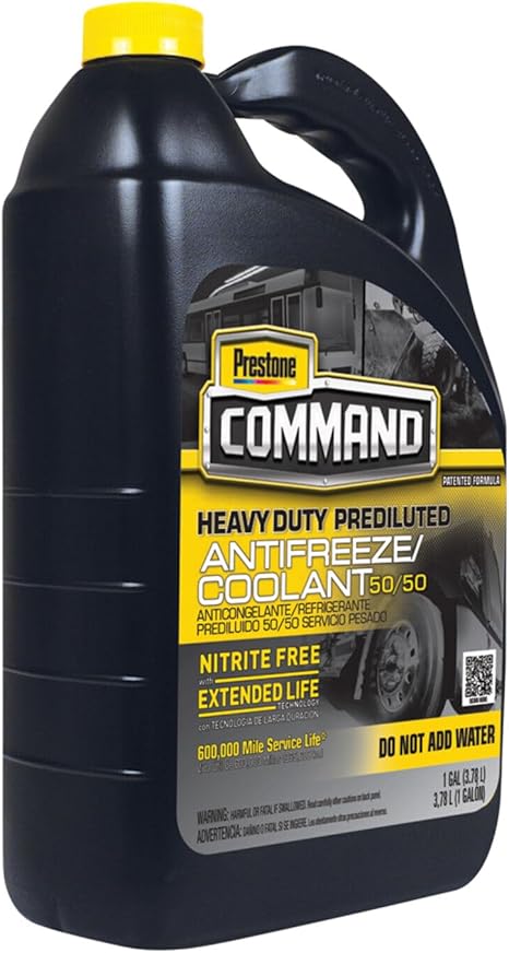 Prestone AFC12100-6PK Command Heavy Duty Nitrate, 1 Gallon (Pack of 6)