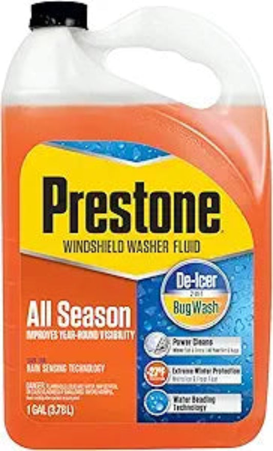 Prestone AS658 All Season 2-in-1 Windshield Washer Fluid