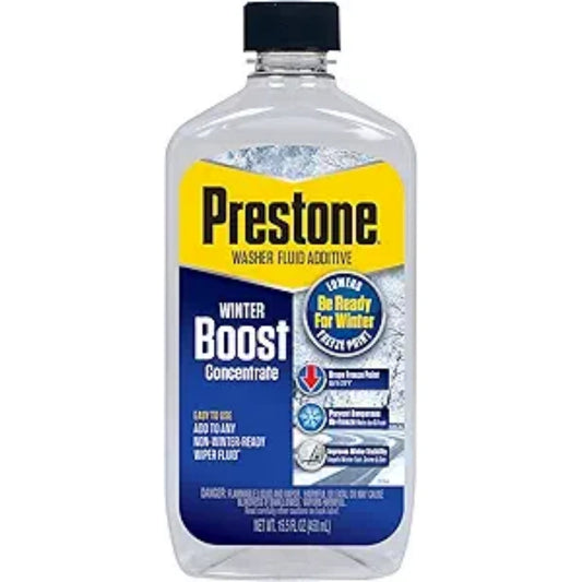 Prestone AS240 Windshield Washer Fluid Booster De-Icer Additive - 15.5 oz.