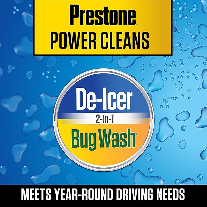 Prestone AS658 All Season 2-in-1 Windshield Washer Fluid