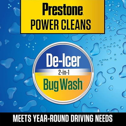 Prestone AS658 All Season 2-in-1 Windshield Washer Fluid