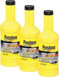 Prestone Power Steering Fluid | 12 oz Bottles | Pack of 3
